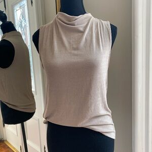 Elegant cowl Sleeveless Top
